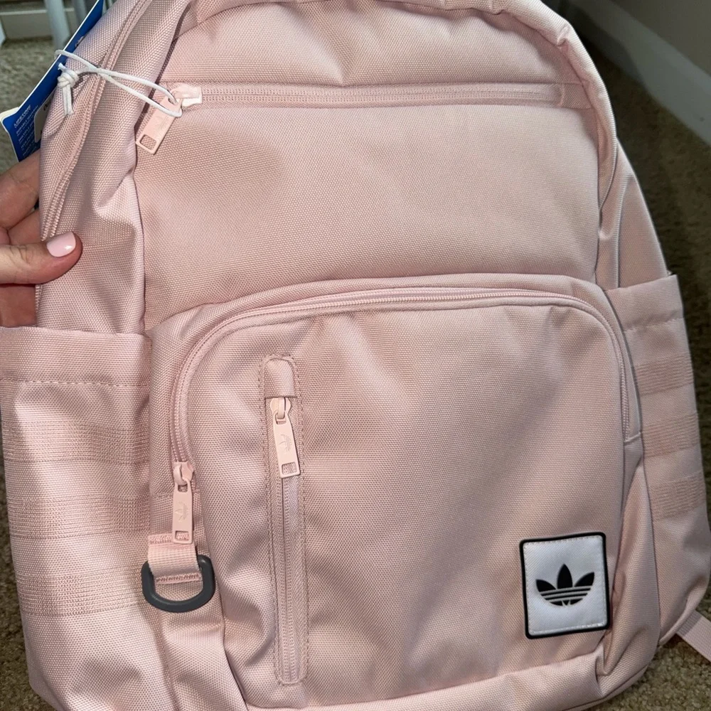 adidas Pink Trefoil Daypack - Picture 5 of 6